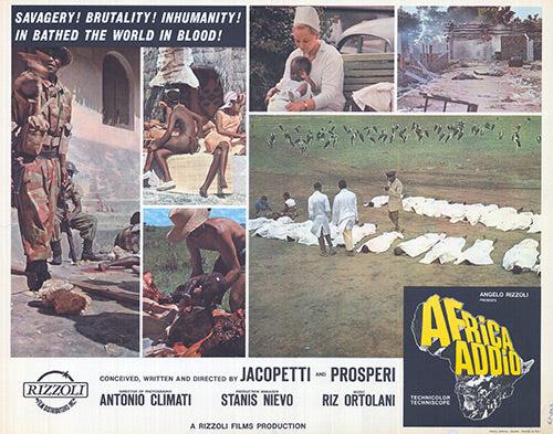 Africa addio poster